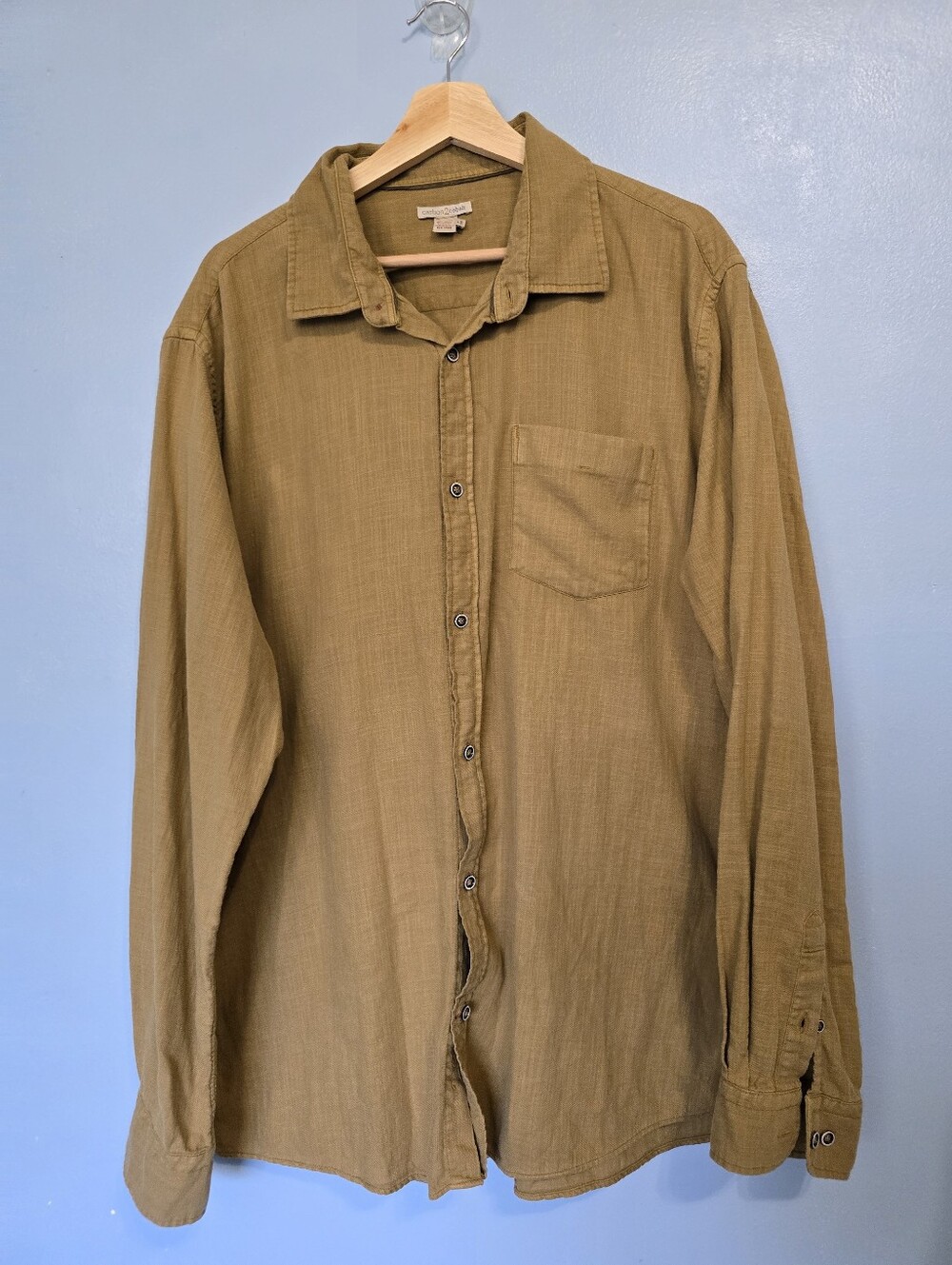 Carbon 2 Cobalt Button Down Shirt Brown LT